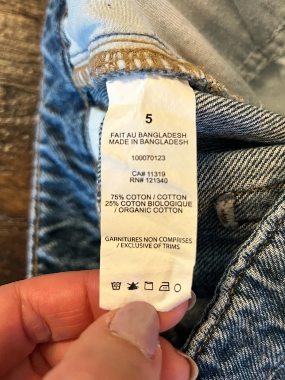 Garage Denim Festival High-Rise Distressed Denim Frayed Hem Jean Shorts